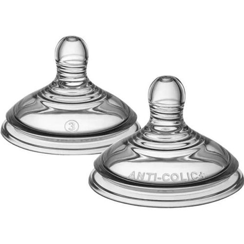 Tétines Tommee Tippee Anti-Colique Débit Rapide X2