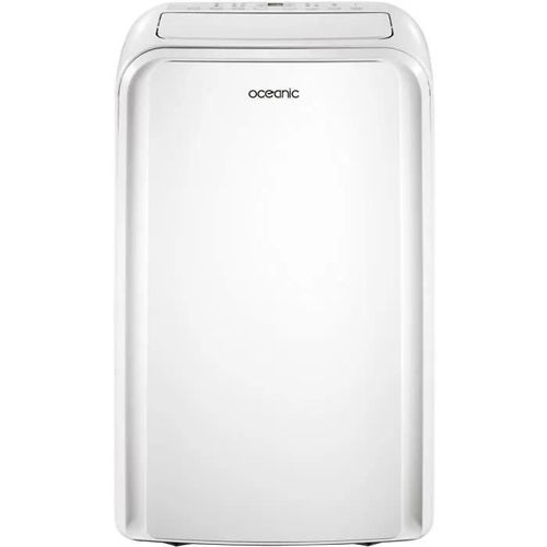 OCEANIC Climatiseur reversible mobile 3530 W - 12000 BTU - Chaud-Froid - Programmable - Classe energetique A