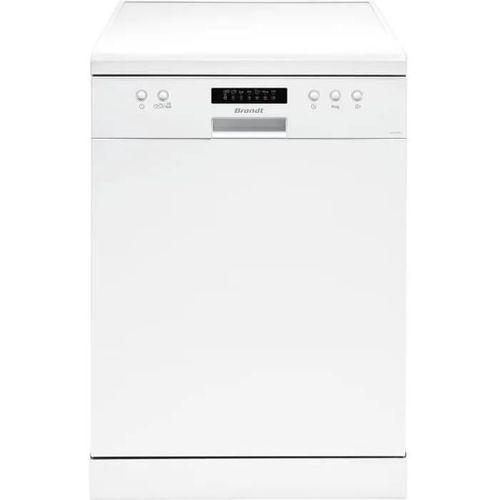 LAVE-VAISSELLE POSE LIBRE BRANDT LVC147W - 14 COUVERTS - STANDARD - L60CM - 47DB - BLANC