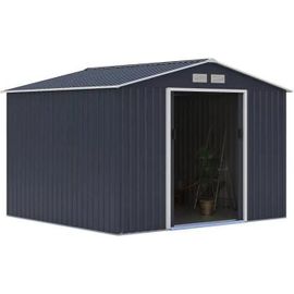 Abri De Jardin Acier 7.06 M2. Avec Kit D'ancrage Inclus
