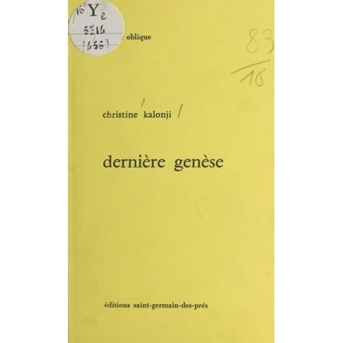 Dernière Genèse