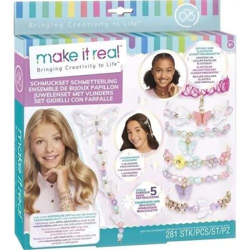 Lansay Make It Real Ensemble Bijoux Papillon