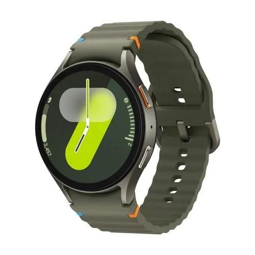 Montre Connectée Samsung Galaxy Watch7 - Boîtier 44 Mm Avec Bracelet Sport Caoutchouc Taille M/L - Vert - Bluetooth