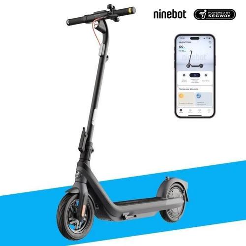 Trottinette Électrique Segway-Ninebot Kickscooter E2 Pro 700 W - Pneus Larges 10" - 750w Max - Autonomie 35 Km