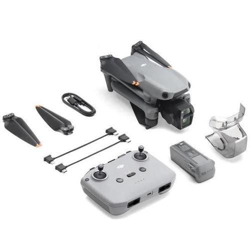 Drone - Dji - Air 3s (- Dji - Rc-N3) - Double Caméra Cmos 1" Et Télécaméra 70mm - 14 Stops De Plage Dynamique - Rth Intelligent-Dji