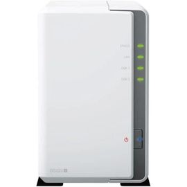 Synology Disk Station DS223J - Serveur NAS - SATA 6Gb/s - RAID 0, 1, JBOD - RAM 1 Go - Gigabit Ethernet - iSCSI support