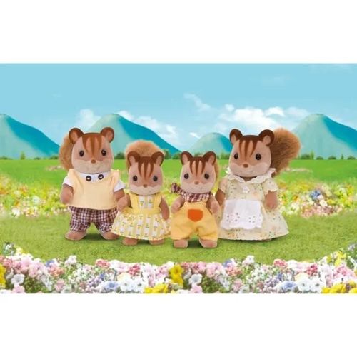 Les Familles La Famille Écureuil Roux