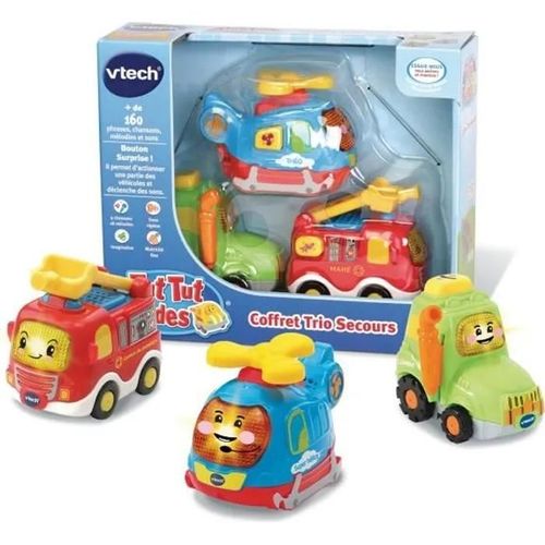 Tut Tut Aventures Tut Tut Bolides - Coffret Trio Secours