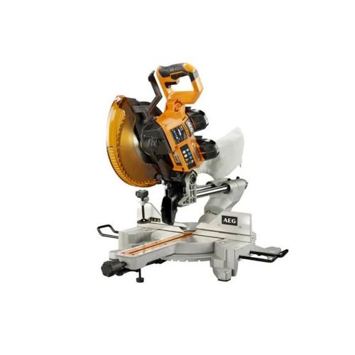 Scie radiale à coupe d'onglet brushless AEG 18V 254mm Li-ion sans batterie ni chargeur BPS18-254BL-0