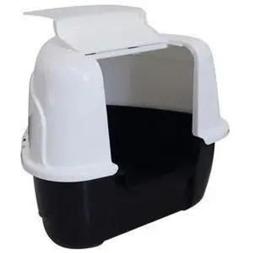 Tanis Maison Toilette - Mpets - Noire & Blanche - Xl