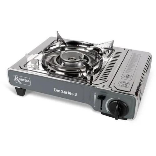 Réchaud A Cartouche De Gaz - Kampa - Evo 2 - 1 Feu - Gris