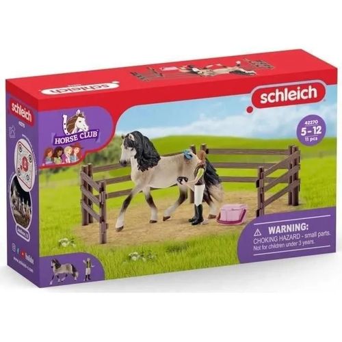 Kit De Soin Pour Chevaux Andalous - Schleich - 42270 - A Partir De 5 Ans