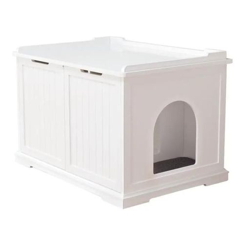 Cabine De Toilette Xl - 75 X 51 X 53 Cm, Blanc