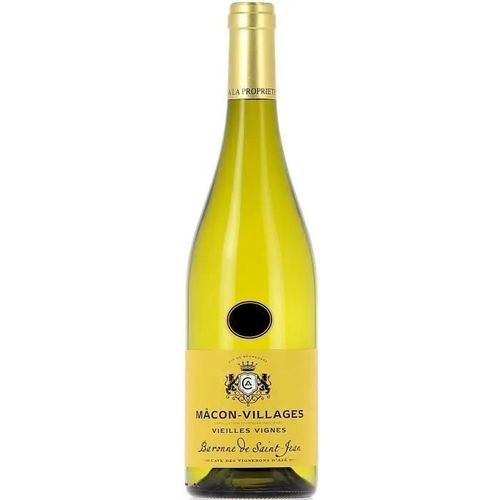 Baronne De Saint-Jean 2022 Mâcon-Villages Vieilles Vignes - Vin Blanc De Bourgogne