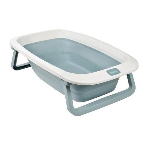 Béaba - Baignoire Pour Bébé Pliable Et Compacte Bleu Baltique - Bain/Soin
