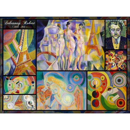 Robert Delaunay - Collage - Puzzle 2000 Pièces