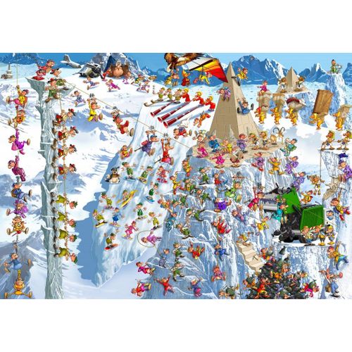 François Ruyer - Escalade - Puzzle 1000 Pièces