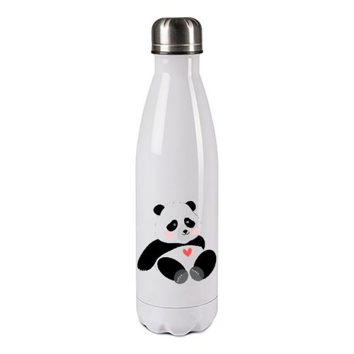 Bouteille Isotherme En Inox 750 Ml - Panda Coeur By Cbkreation