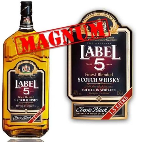 Label 5 Scotch Whisky 1,5l