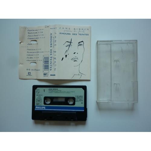 Jane Birkin Cassette K7 Album Amours Des Feintes