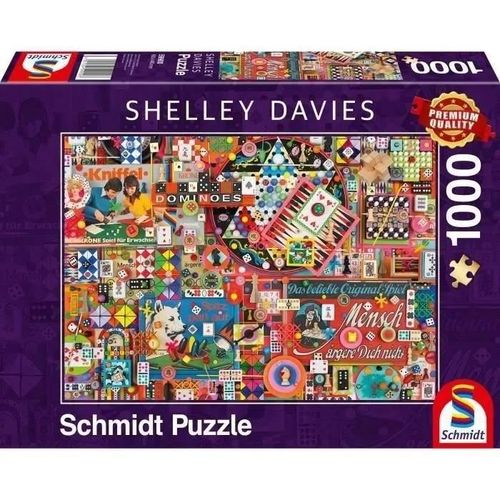 Puzzles Jeux De Société Vintage