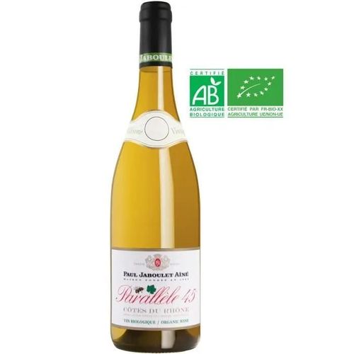 Maison Paul Jaboulet Ainé 2022 Côtes Du Rhône - Vin Blanc De La Vallée Du Rhône - Bio
