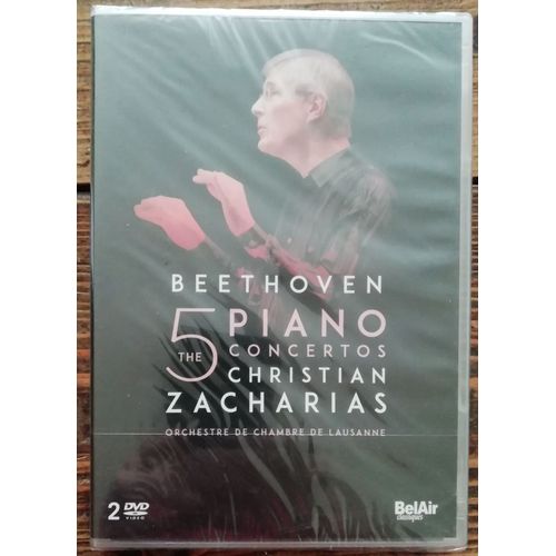 Beethoven The 5 Piano Concertos Dvd Christian Zacharias Orchestre De Chambre De Lausanne
