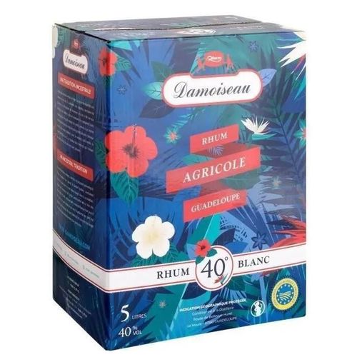 Bib Rhum Damoiseau Blanc 5l 40°