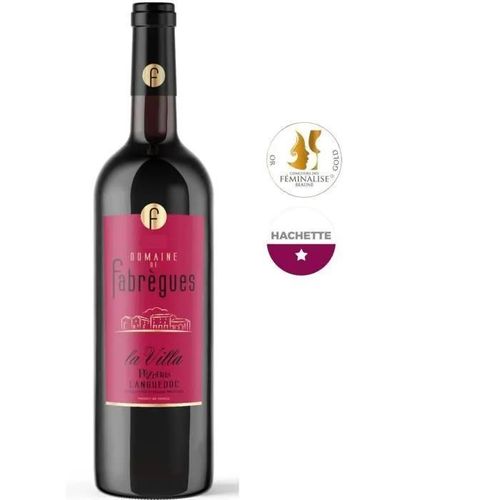 Domaine De Fabregues La Villa 2015 Languedoc Pezenas - Vin Rouge Du Languedoc