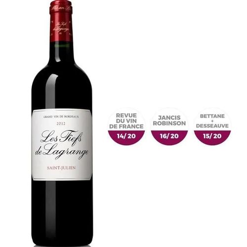 Les Fiefs De Lagrange 2012 Saint-Julien - Vin Rouge De Bordeaux