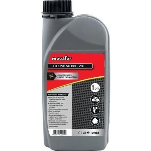 Huile compresseur + outils pneumatiques Mecafer
