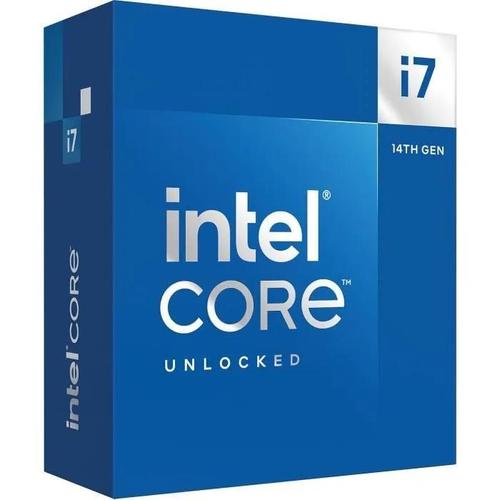 Intel Core i7 i7-14700K - 3.4 GHz - 20 curs - 28 fils - 33 Mo cache - FCLGA1700 Socket - Box