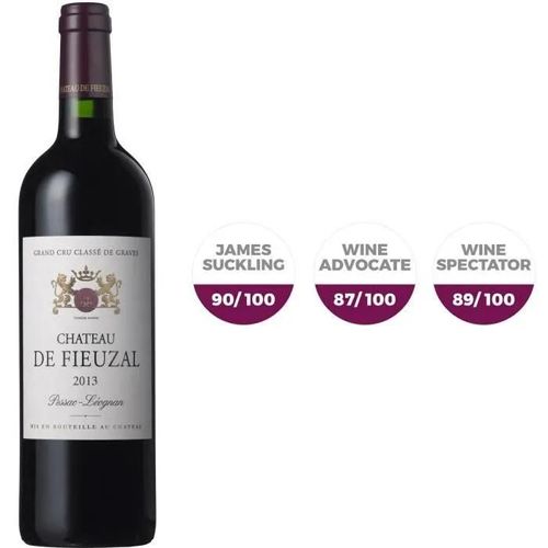 Château De Fieuzal 2013 Pessac-Léognan Grand Cru Classé - Vin Rouge De Bordeaux