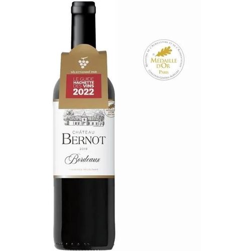 Château Bernot 2019 Bordeaux - Vin Rouge De Bordeaux