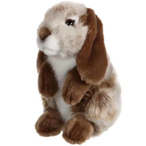 Gipsy - 070361 - Peluche - Lapin Bélier - Marron Clair - 18 Cm