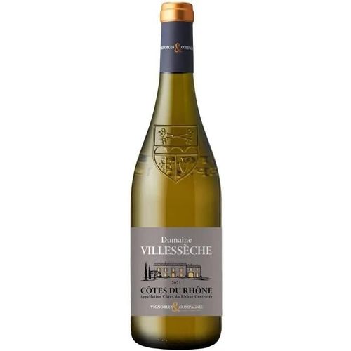 Domaine Villesseche 2021 Côtes Du Rhône - Vin Blanc De La Vallée Du Rhône