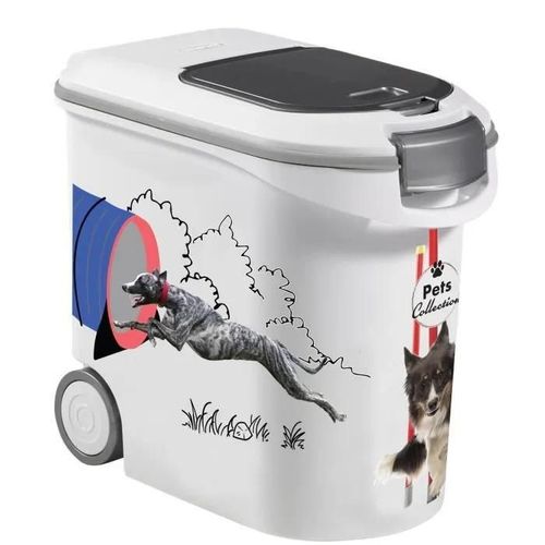 Conteneur A Croquettes Curver - 35l/12 Kg - Pets Collection - Pour Chien