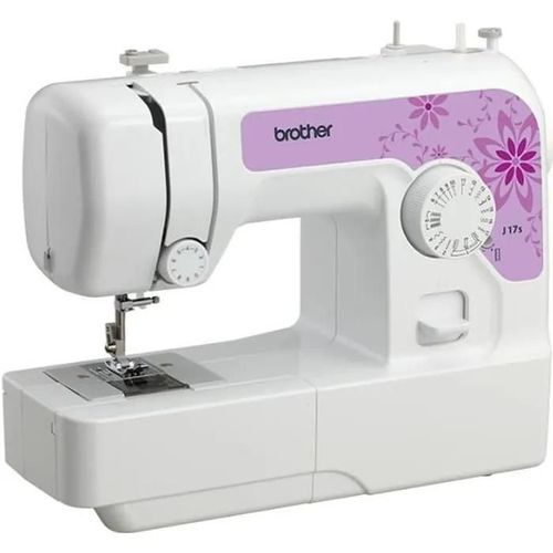 BROTHER J17s Machine a coudre mecanique - Design attractif - Simple d'utilisation - Eclairage puissant par LED