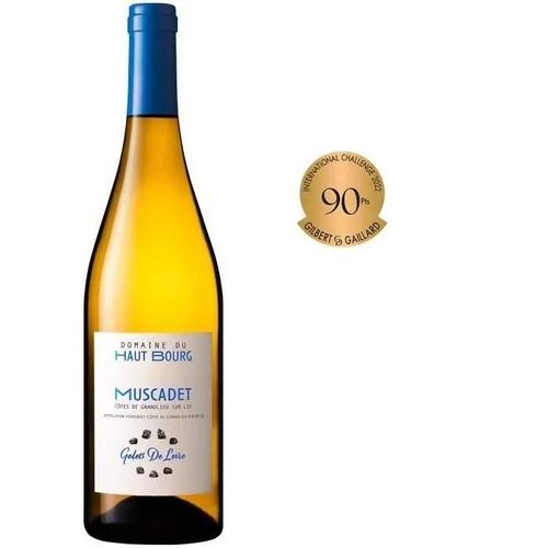 Domaine Du Haut Bourg 2022 Muscadet Côtes De Grandlieu Sur Lie - Vin Blanc De Loire