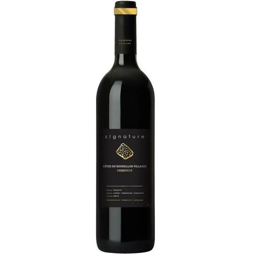 Signature Lesquerde 2021 Côtes Du Roussillon Villages - Vin Rouge De Languedoc