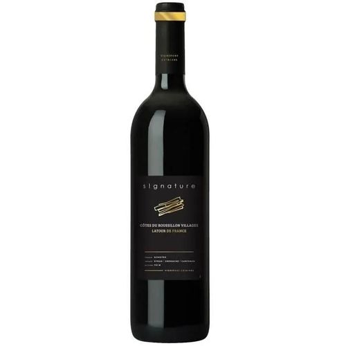 Signature Latour De France 2021 Côtes Du Roussillon Villages - Vin Rouge De Languedoc