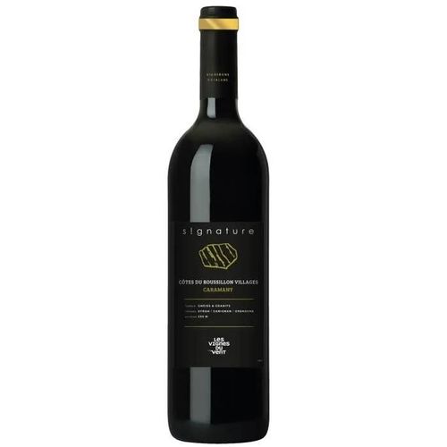 Signature Caramany Vignes Du Vent 2022 Côtes Du Roussillon Villages - Vin Rouge De Languedoc