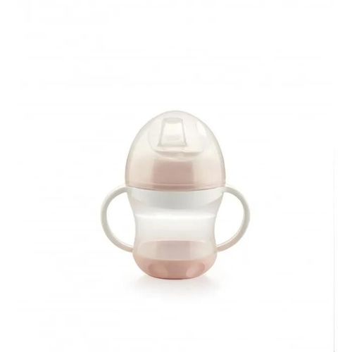 Tasse Anti-Fuites+Couv - Rose Poudré