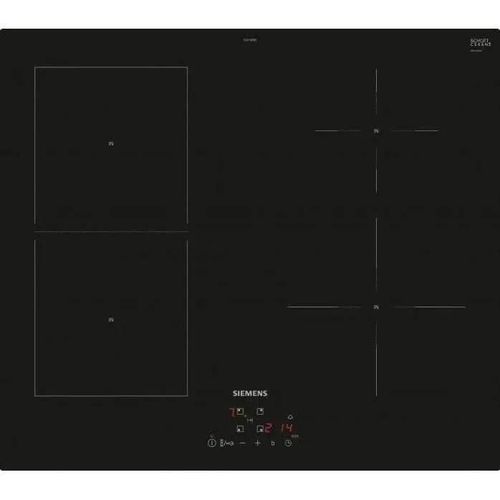Siemens iQ500 EE611BPB5E Table de cuisson à induction Noir - 4 foyers