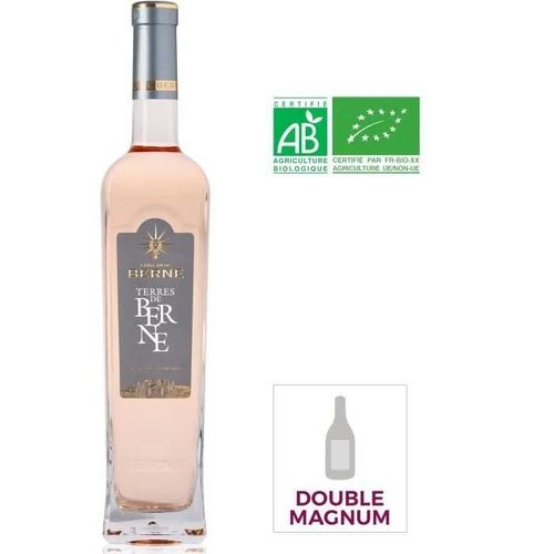 Château De Berne Côtes De Provence - Vin Rosé De Provence - Bio - 3l
