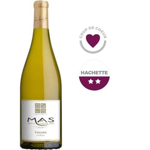 Jean Claude Mas Le Pioch Viognier Pays D'oc - Vin Blanc De Languedoc