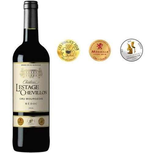 Château Lestage Chevillon 2016 Médoc Cru Bourgeois - Vin Rouge De Bordeaux