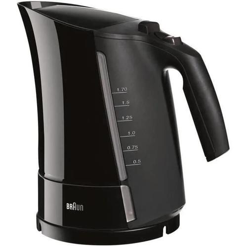 Braun Multiquick 3 WK 300 BK - Bouilloire - 1.7 litres - 2.3 kWatt - noir