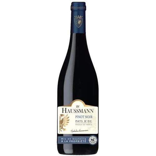 By Haussmann Pinot Noir Pays D'oc - Vin Rouge De Languedoc