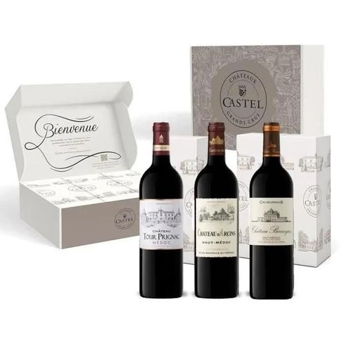 Coffret Spécial Crus Bourgeois : Château Barreyres - Château D'arcins - Château Tour Prignac